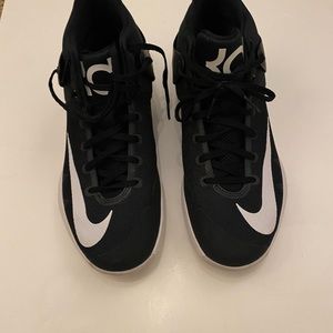 Nike KD Trey 5 IV Mens Black White Basketball Shoes 844571-010 Mens SIZE 9